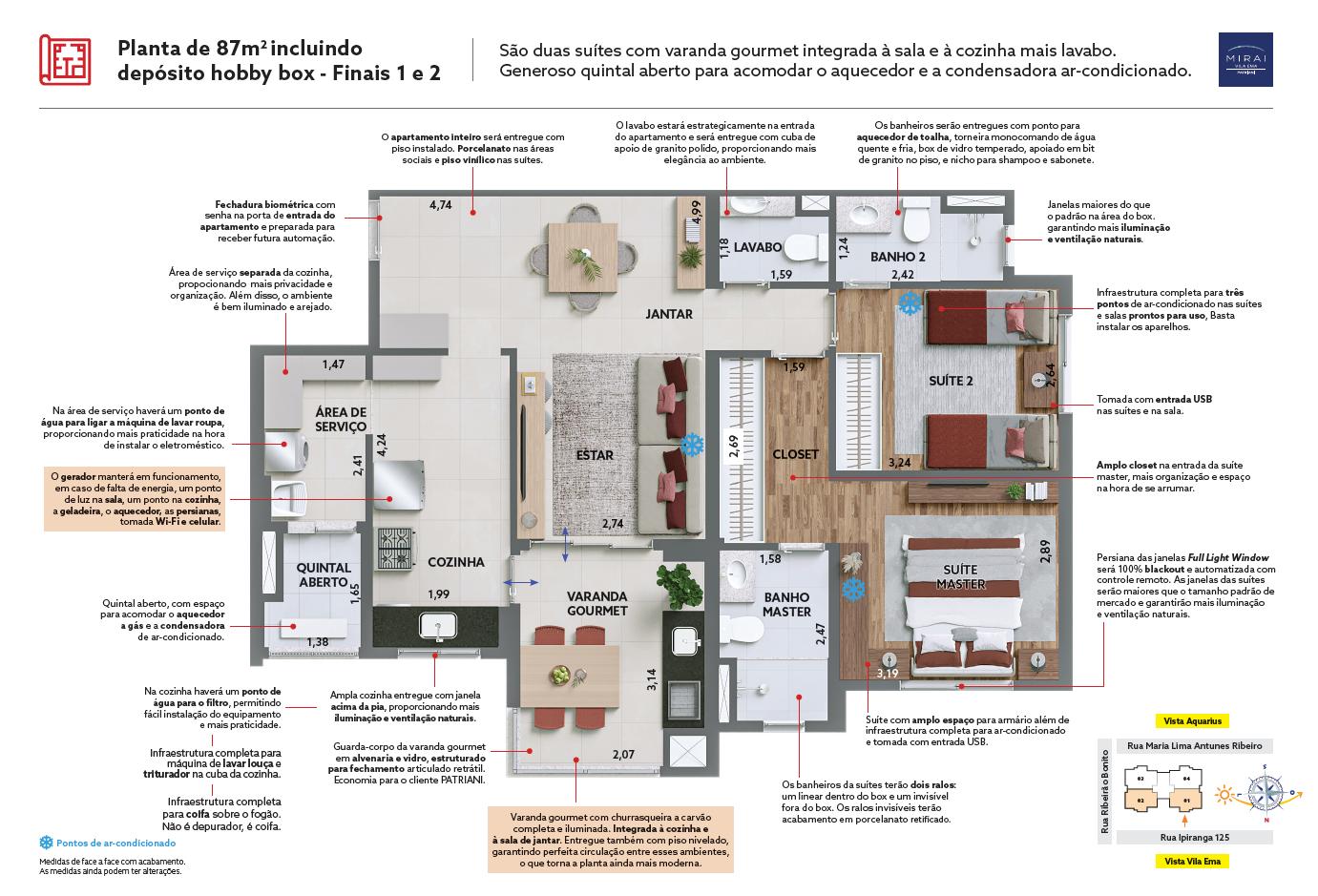 Apartamento, 2 quartos - Foto 1