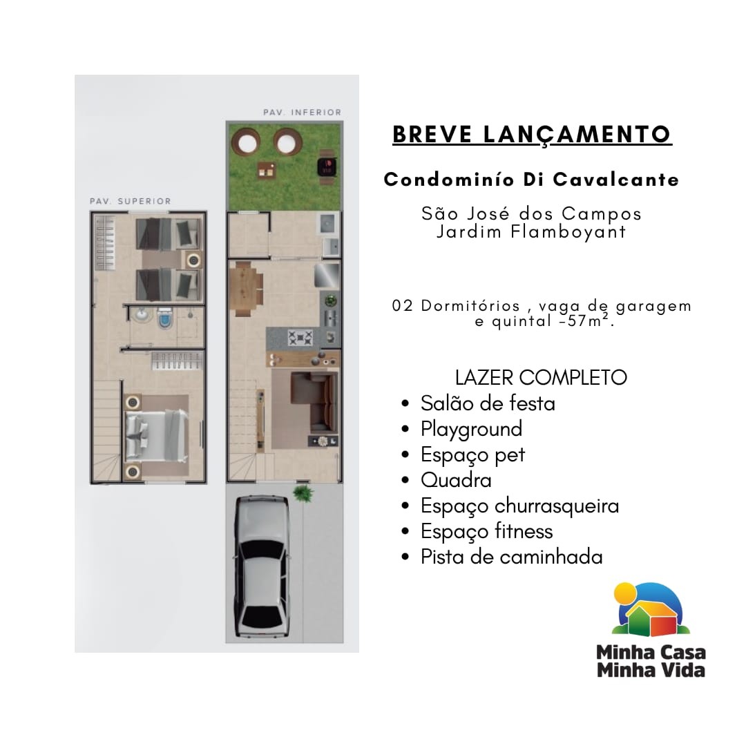 Casa, 2 quartos - Foto 2